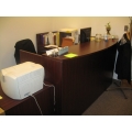 Reception L-suite with Transaction Counter